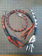 Usado, chicote de motociclista getback chicote de motocicleta preto e vermelho preto branco PEDIDO ESPECIAL comprar usado  Enviando para Brazil