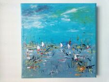 Tableau abstrait acrylique d'occasion  Conflans-Sainte-Honorine