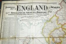 Map england wales for sale  WELWYN GARDEN CITY