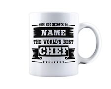 Chef personalised name for sale  ENFIELD