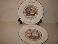 Christmas plates alas for sale  WELLINGBOROUGH