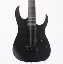 Etiqueta de ferro Ibanez RGIXL7 BKF preta plana, usado comprar usado  Enviando para Brazil