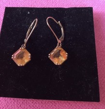 Citrine leverback drop for sale Citrine leverback drop for sale  CAMBERLEY