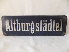 Altes emailschild straßenschi gebraucht kaufen  Dresden