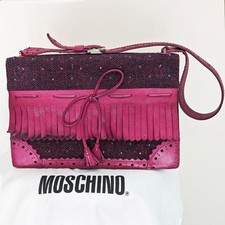 Vintage moschino handbag for sale  LONDON