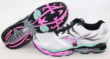 Tênis de corrida feminino Mizuno Wave Creation 14 branco rosa azul tamanho 11 comprar usado  Enviando para Brazil