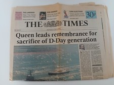 Times newspaper 6th for sale  CAMBRIDGE