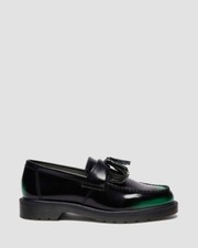 Mocassim Dr Martens Adrian Tassel Arcadia couro esfregar premium preto/verde comprar usado  Enviando para Brazil