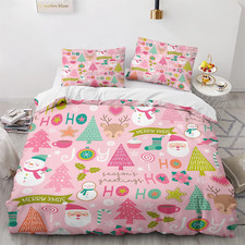 Pink christmas duvet d'occasion  Expédié en France