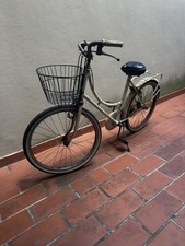 Bicicletta bianca uomo usato  Viareggio