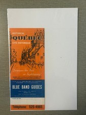 Folheto Vintage "Historical Quebec" - Guias de faixa azul, usado comprar usado Folheto Vintage "Historical Quebec" - Guias de faixa azul, usado comprar usado  Enviando para Brazil