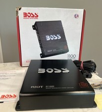 Amplificador de carro Boss Audio Systems Riot R1100M canal único - Preto comprar usado  Enviando para Brazil