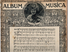 Partitions 1907 chant d'occasion  Chaumont