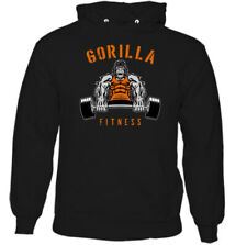 Gorilla Fitness Hombres Gimnasio Sudadera con Capucha Entrenamiento Top Levantamiento de Pesas Culturismo MMA segunda mano  Embacar hacia Mexico