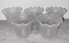 Tulipes verre gravées d'occasion  Bas-en-Basset