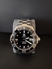 TAG HEUER Aquaracer calibre 5 WAN2110 data mostrador preto automático masculino comprar usado  Enviando para Brazil