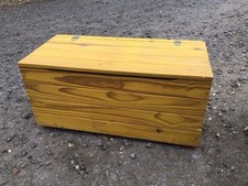 Pine storage trunk for sale  CAMBRIDGE