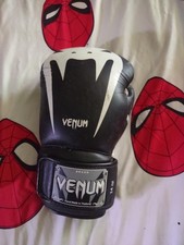 Luva esquerda Venum Elite boxe preta MMA muay thai kick boxe trem apenas 14 oz comprar usado  Enviando para Brazil