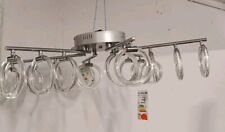 Deckenlampe silber deckenleuch gebraucht kaufen  Uedem