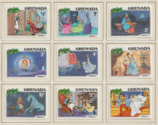 Usado, Disney Grenada 1981 Weihnachten Cinderella Satz postfrisch comprar usado  Enviando para Brazil
