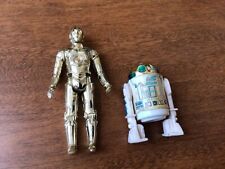 Bonitas figuras de acción vintage 1977 Star Wars R2D2 y C3PO segunda mano  Embacar hacia Argentina