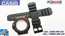VINTAGE CASIO ORIGINAL CASE AND BAND FOR ARW-320 (caja color rojo) comprar usado  Enviando para Brazil