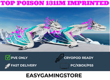 🔥ARK Survival Ascended PvE | PC/XBOX/PS | Top Stats Poison Wyvern 1311M Imprint, używany na sprzedaż  Wysyłka do Poland