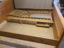 Massivholzbett 2x2m gebraucht kaufen  Pirna, Dohma, Struppen