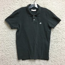 Camisa polo Aeropostale média adulto cinza manga curta casual golfe atlético masculina M comprar usado  Enviando para Brazil