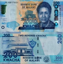 MALAWI - 200 kwacha 2021 FDS - UNC na sprzedaż  Wysyłka do Poland