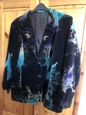 Velvet jacket size for sale  LITTLEHAMPTON