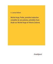 Michel ange poète gebraucht kaufen  Trebbin