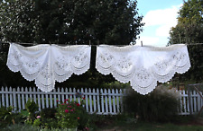 Window curtains scallop for sale  Pittsburgh