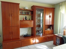 Schrankwand kirschbaum gebraucht kaufen  Viersen