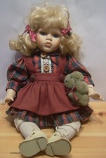 Puppe sammlerpuppe haare gebraucht kaufen  Velten