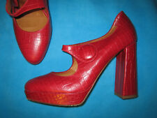 Red croc hobbs for sale  MANCHESTER