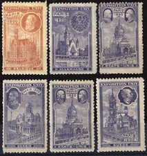 1900 lot vignettes d'occasion  Saint-Jean-d'Angély