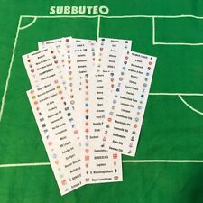 Subbuteo cartoncini cartellini usato  Vetto
