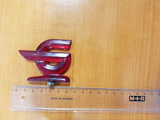 Emblema emblema guarda-lamas dianteiro de bicicleta vintage NOS GORICKE ajuste Raleigh Schwinn VERMELHO comprar usado  Enviando para Brazil