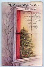 Christmas postcard message for sale  Terre Haute