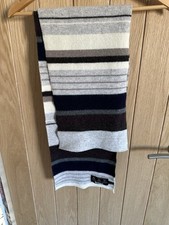 Barbour striped scarf for sale  BRIDLINGTON