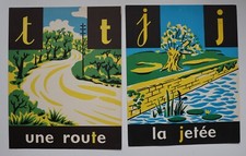 Lot affichettes scolaires d'occasion  Arras