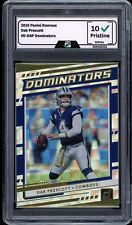 2020 Panini Donruss #D-DAP Dak Prescott GRADED 10 Gem Mint HOLOFOIL Dominators comprar usado  Enviando para Brazil