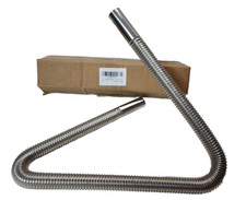 Tubo de escape flexível para aquecedor de ar de estacionamento 2,5 cm/1 pol interno aço inoxidável 100 cm L, usado comprar usado  Enviando para Brazil
