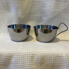 stainless steel creamer for sale  Shrewsbury