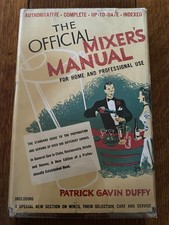 1940 The Official Mixer's Manual, Patrick Gavin Duffy, 2nd Ed. comprar usado  Enviando para Brazil