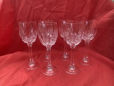 Set cut glass for sale  AMMANFORD