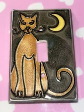 Cat ceramic lightswitch for sale  Farmington