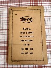 Manuel bernard moteur d'occasion  Talant