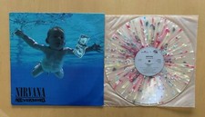 NIRVANA - NEVERMIND CZECH 1992 RE SPLATTER FIREWORKS COLORED VINYL IS NM GRUNGE comprar usado  Enviando para Brazil